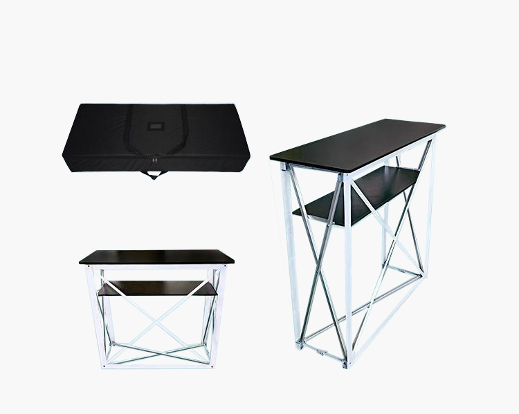 Fabric banner Promotion Counter
